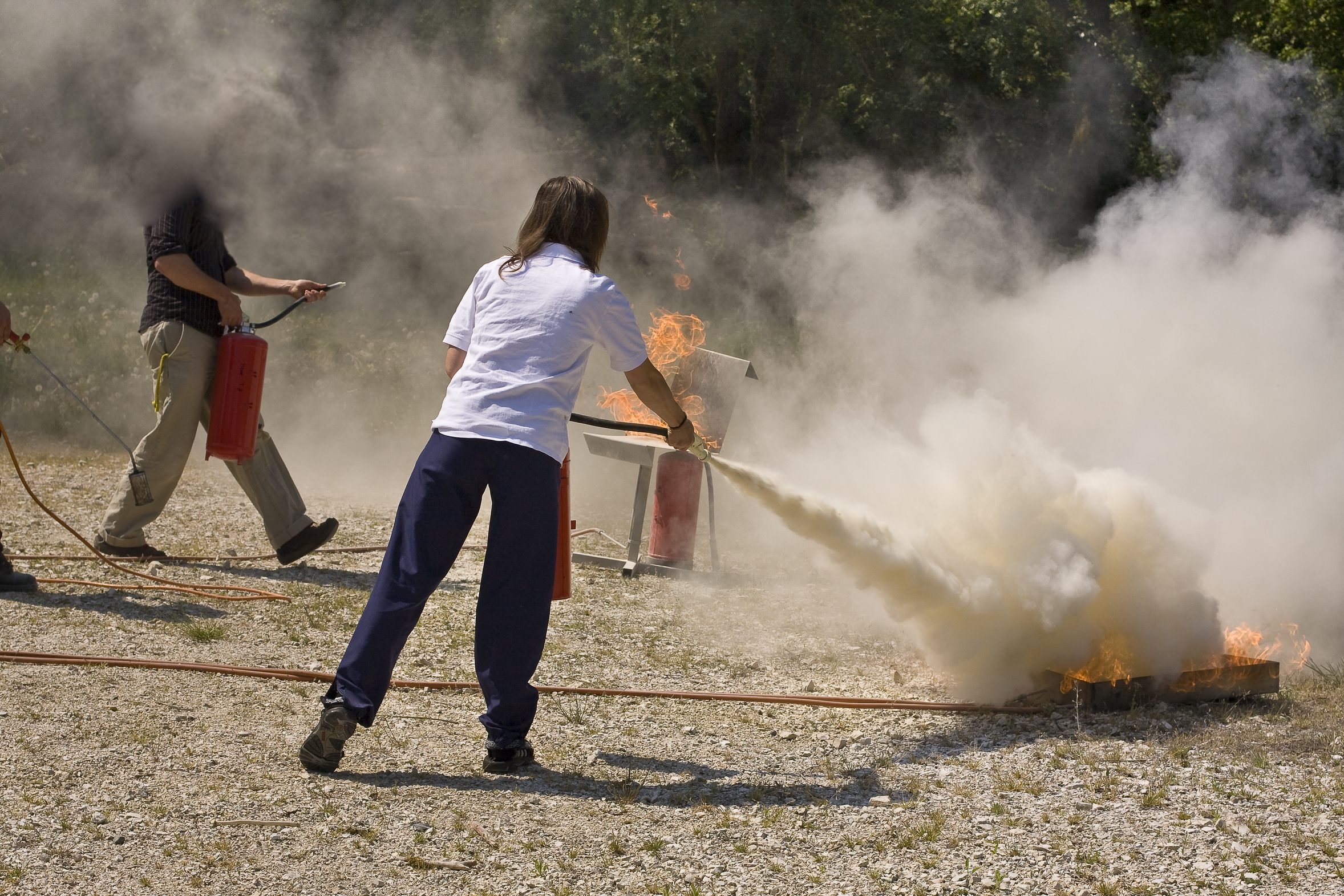 Brandschutz Übung